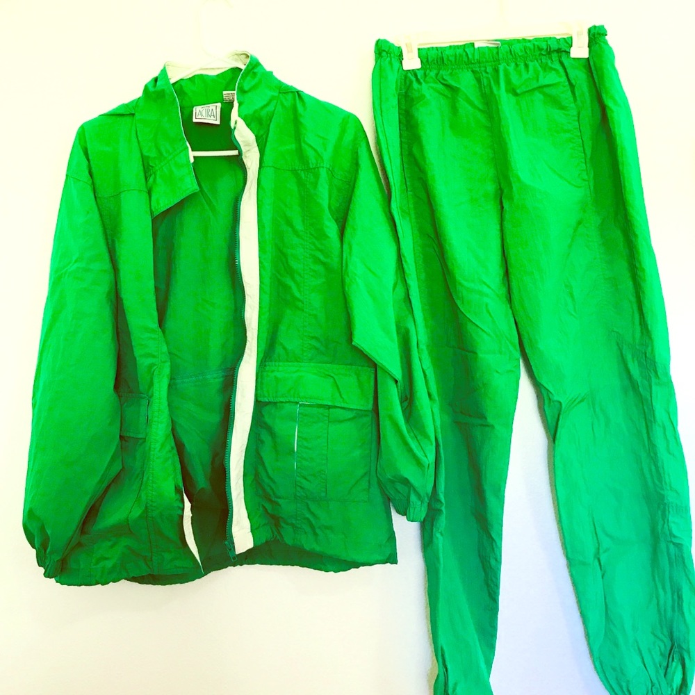 Green Actra jumpsuit